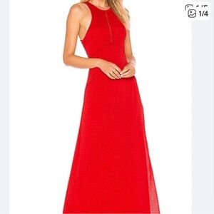 House of Harlow 1960 Vibrant Red Maxi Dress